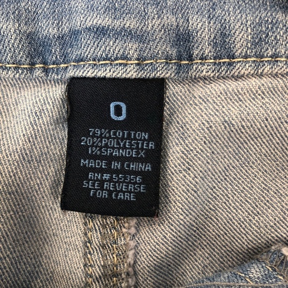 Blue Spice Denim Short Overalls 0 - Picture 8 of 13